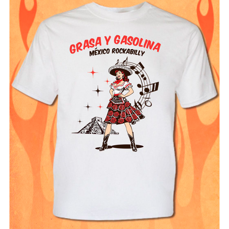 CAMISETA GRASA Y GASOLINA 2026 MODELO 2