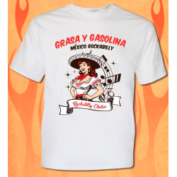 Camiseta Grasa y Gasolina 2026 Modelo 3