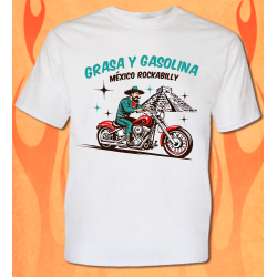 Camiseta Grasa y Gasolina 2026 Modelo 4