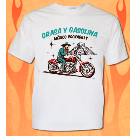 Camiseta Grasa y Gasolina 2026 Modelo 4