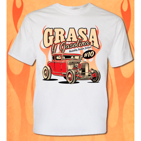 Camiseta Grasa y Gasolina 2026 Modelo 5
